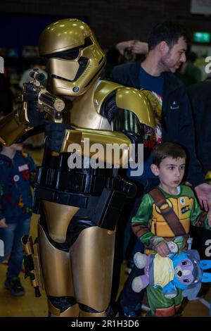 Brentwood, Regno Unito. 14th maggio, 2023. Brentwood Essex 14 maggio 2023 Brentwood Comic con e Toy fair al Brentwood Centre, Brentwood Essex Credit: Ian Davidson/Alamy Live News Foto Stock