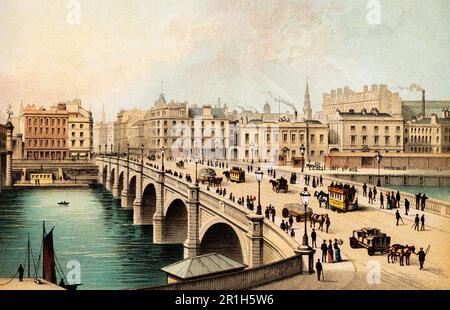 Il Broomielaw Bridge, Glasgow, Scozia, Gran Bretagna, Europa occidentale Foto Stock