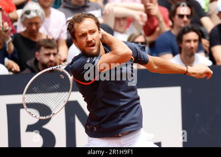 Roma, Italia. 14th maggio 2023; Foro Italico, Roma, Italia: ATP 1000 Masters Roma, Day 7; Daniil Medvedev contro Emil Ruusuvuori (fin) Credit: Action Plus Sports Images/Alamy Live News Foto Stock