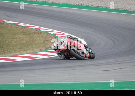 MONTMELLO, SPAGNA-4 GIUGNO 2021: Johann Zarco nella sua 5° Ducati Desmosedici GP 2020 (Team: PRAMAC Racing), Campionato del mondo MotoGP 2021 Foto Stock