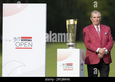 Schilde, Belgio. 14th maggio, 2023. Vic Swerts, presidente di Soudal, è stato raffigurato durante il torneo di golf Soudal Open di Schilde, domenica 14 maggio 2023. BELGA PHOTO KRISTOF VAN ACCOM Credit: Belga News Agency/Alamy Live News Foto Stock