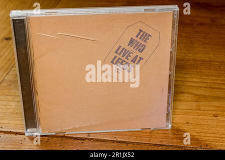 NEW ORLEANS, LA, USA - 29 APRILE 2023: Prima copertina del CD 'Live at Leeds' dell'OMS Foto Stock