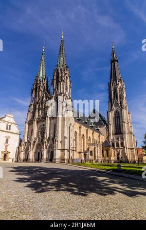 San Venceslao nella cattedrale di Olomouc, Repubblica Ceca Foto Stock