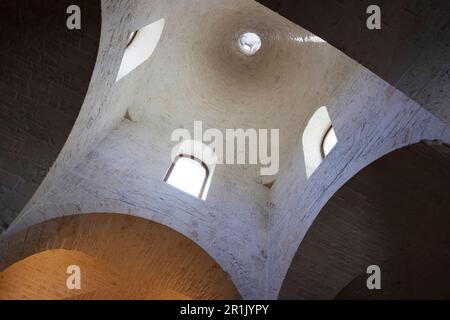 Chiesa di Sant'Antonio da Padova, cioè la Chiesa del Trullo, nel rione Monti di Alberobello, Puglia, Italia Foto Stock