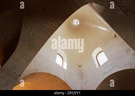 Chiesa di Sant'Antonio da Padova, cioè la Chiesa del Trullo, nel rione Monti di Alberobello, Puglia, Italia Foto Stock