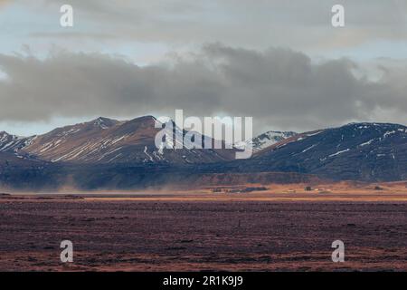 Stokksnes rappresenta un luogo perfetto per fotografi e amanti della natura Foto Stock