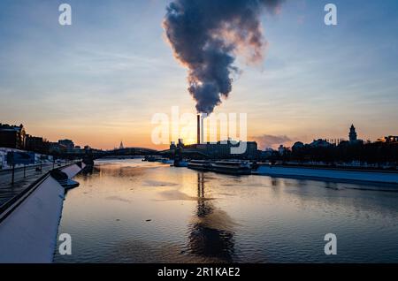 chimeys al lavoro Foto Stock