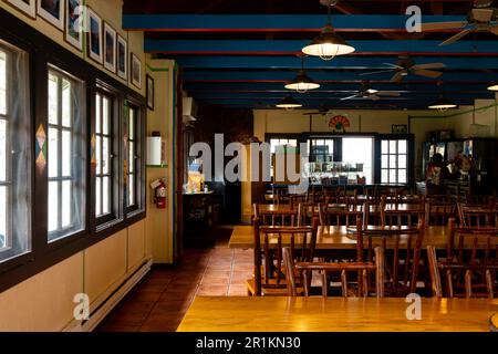 La caffetteria al Phantom Ranch. Grand Canyon National Park, Arizona, Stati Uniti. Foto Stock