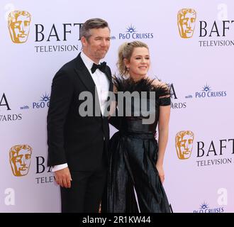 Patrick Brammall e Harriet Dyer, BAFTA Television Awards with P&o Cruises, Royal Festival Hall, Londra, Regno Unito, 14 maggio 2023, Foto di Richard Goldschmid Foto Stock