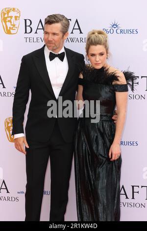 Patrick Brammall e Harriet Dyer, BAFTA Television Awards with P&o Cruises, Royal Festival Hall, Londra, Regno Unito, 14 maggio 2023, Foto di Richard Goldschmid Foto Stock