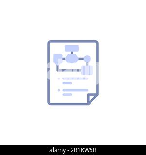 Pianificare, pianificare e strutturare le soluzioni aziendali per la massima efficienza Illustrazione Vettoriale