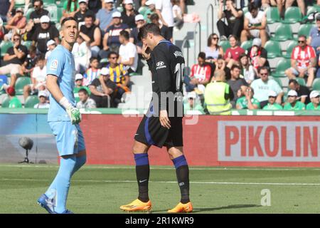 Elche, Spagna. 14th maggio, 2023. ELCHE.14,5.2023.elche cf 1 ahtlco madrid 0 foto.joaquin de haro. Credit: STAMPA CORDON/Alamy Live News Foto Stock