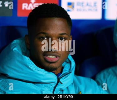 Cornellà de Llobregat, Spagna, 14 maggio 2023. Spagnolo la Liga: RCD Espanyol / FC Barcellona. Credit: JG/Alamy Live News Foto Stock