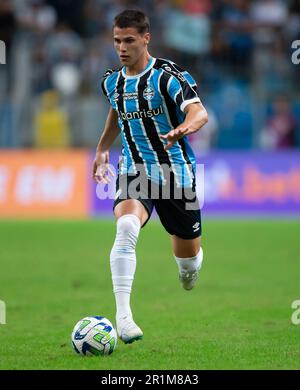 Porto Alegre, Brasile. 14th maggio, 2023. Zinho di Gremio, durante la partita tra Gremio e Fortaleza, per la Serie A 2023 brasiliana, allo Stadio Arena do Gremio, a Porto Alegre il 14 maggio. Foto: Richard Ducker/DiaEsportivo/Alamy Live News Credit: DiaEsportivo/Alamy Live News Foto Stock