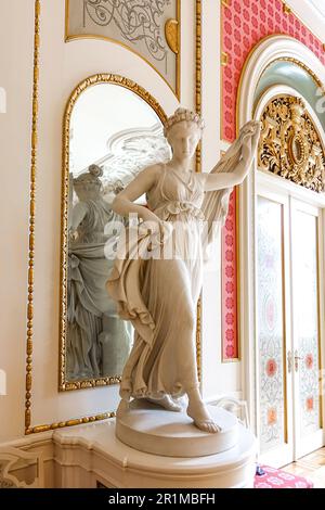 Interno del Palazzo Christiansborg a Copenaghen, Danimarca Foto Stock