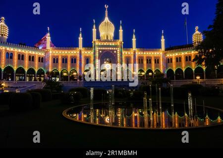 Il Nimb Hotel a 5 stelle a Tivoli Gardens, Copenhagen Foto Stock