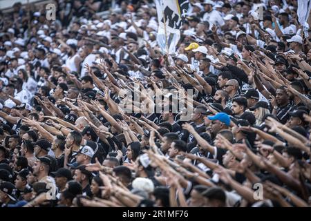 San Paolo, Brasile. 14th maggio, 2023. SP - SAO PAULO - 05/14/2023 - BRAZILEIRO A 2023, CORINTHIANS X SAO PAULO - tifosi durante una partita tra Corinthians e Sao Paulo allo stadio Arena Corinthians per il BRAZILEIRO Un campionato 2023. Foto: Abner Dourado/AGIF/Sipa USA Credit: Sipa USA/Alamy Live News Foto Stock