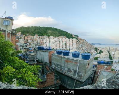 collina di cantagalo a rio de janeiro, brasile Foto Stock