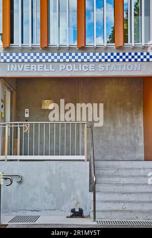 La stazione di polizia di Inverell a Inverell, nuovo Galles del Sud, australia Foto Stock