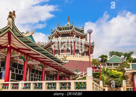 Tempio taoista di Cebu nella suddivisione di Beverly Hills di Cebu, Filippine. Traduzione: Gods Jade Palazzo dell'Imperatore Foto Stock