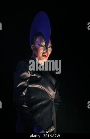 FOTO DI ARCHIVIO Grace JONES compie 75 anni il 19 maggio 2023