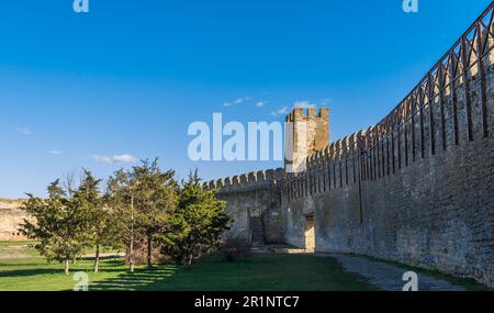 Mura della fortezza della cittadella di Akkerman in Ucraina Foto Stock