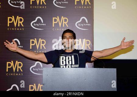 Salman Khan, Abdul Rashid Salman Khan, attore indiano, produttore di film, personalità televisiva, Being Human Foundation, PVR Cinemas, Mumbai, India, 23 giugno 2017 Foto Stock