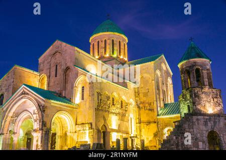 La cattedrale di Bagrati oppurele cattedrale della Dormizione chiamato anche la Cattedrale di Kutaisi nella città di Kutaisi, Georgia Foto Stock