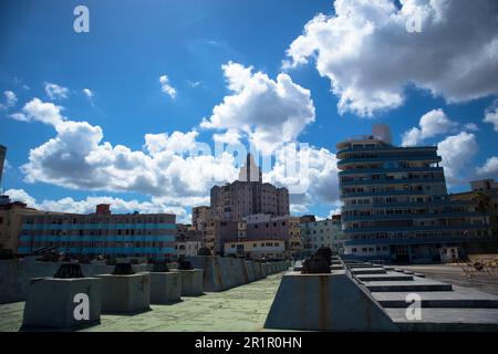 L'Avana's Charming Old Houses Foto Stock