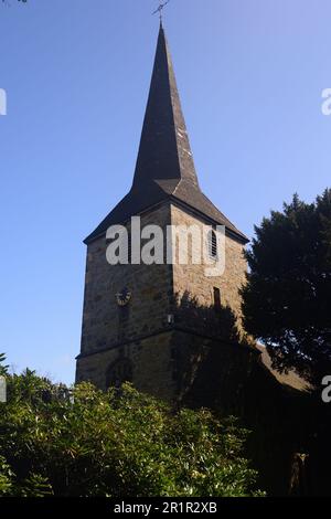 Chiesa di San Pietro, Hever, Kent. Foto Stock