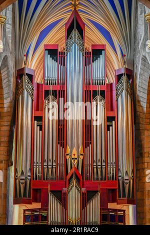 St Giles Cathedral Organ, Edimburgo, Scozia Foto Stock