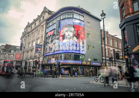 Londra - Maggio 2023: Les Miserables al Queens Theatre nel West End di Londra Foto Stock