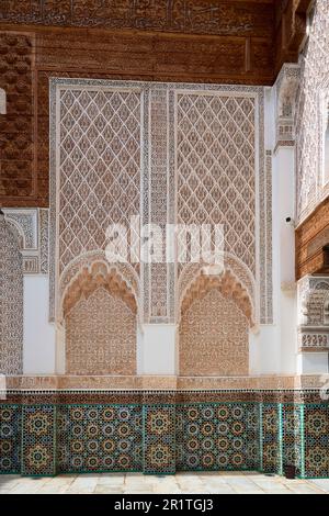 Ben Youssef Medersa Foto Stock