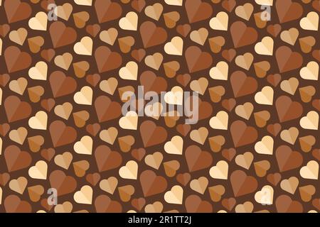 Banner Giornata Mondiale del cioccolato. Gustoso dessert sfondo. Vettore Illustrazione Vettoriale