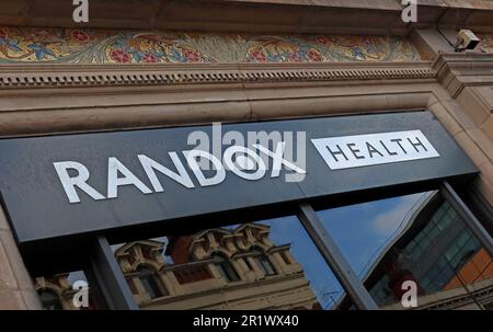 Randox Health, uffici a Moorfields - stazione di scambio, piano terra unità 25, Tithebarn St, Liverpool, Merseyside, Inghilterra, GB, L2 2QP Foto Stock