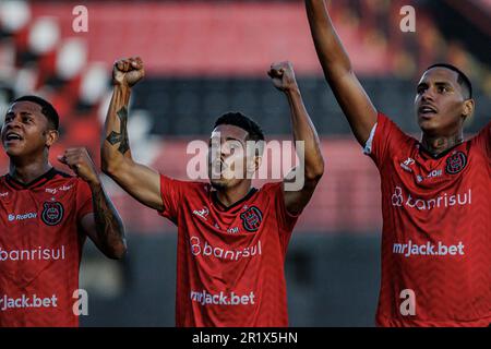 Pelotas, Brasile. 15th maggio, 2023. RS - PELOTAS - 05/14/2023 - BRASILEIRO D 2023, BRASILE DE PELOTAS X SAOJOSEENSE - Rafael Souza giocatore del Brasile de Pelotas durante una partita contro Saojoseense allo stadio Bento Mendes de Freitas per il campionato brasiliano D 2023. Foto: Volmer Perez/AGIF/Sipa USA Credit: Sipa USA/Alamy Live News Foto Stock