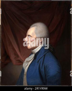 Richard Henry Lee (20 gennaio 1732-19 giugno 1794) è stato il sesto presidente del Congresso continentale e, come firmatario della Costituzione degli Stati Uniti, è stato uno dei padri fondatori degli Stati Uniti, Pittura di Charles Willson Peale (1741-1827), storico, Riproduzione restaurata digitalmente di un originale storico / Richard Henry Lee (20. Januar 1732-19. Juni 1794) war der sechste Präsident des Kontinentalkongresses und ist als Unterzeichner der Verfassung der Vereinigten Staaten einer der Gründerväter der Vereinigten Staaten, Gemälde von Charles Willson Peale (1741-1827), Histo Foto Stock