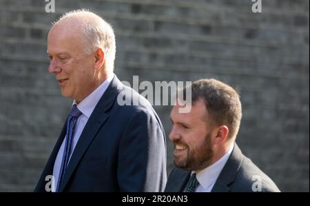 Londra, Regno Unito. 16th maggio, 2023. Chris Grayubg MP al 10 Downing Street di Londra. Credit: Ian Davidson/Alamy Live News Foto Stock