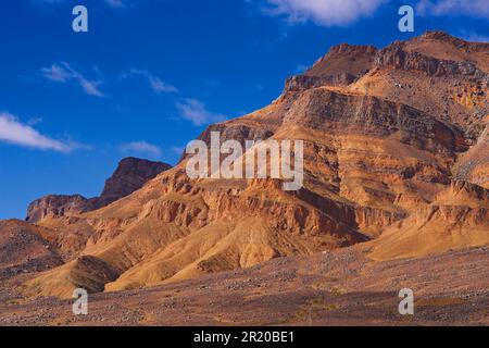 Djebel Kissane, Agdz, Valle del Draa, Regione di Souss-massa-Draa, Valle del fiume Draa, Anti-Atlante, Maghreb, Nord Africa, Marocco Foto Stock