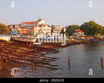 Ahtopol (comune di Tsarevo, Provincia di Burgas, Bulgaria) Foto Stock