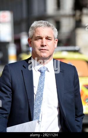 Stephen Barclay, segretario generale del Tesoro, a Whitehall, Londra, in vista di un incontro di emergenza della COBRA, in quanto cresce la preoccupazione per l'epidemia di coronavirus COVID-19. Lunedì 16/03/2020 Foto Stock