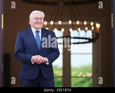 Berlino, Germania. 16th maggio, 2023. Presidente federale Frank-Walter Steinmeier. Credit: Annette Riedl/dpa/Alamy Live News Foto Stock
