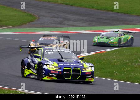 Maxime Martin - Team WRT - guida MW M4 GT3 numero 46 nel 2023 GT World Challenge Europe Sprint Cup a Brands Hatch nel maggio 2023 Foto Stock