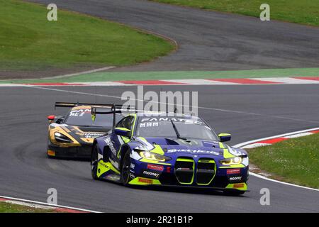 Maxime Martin - Team WRT - guida MW M4 GT3 numero 46 nel 2023 GT World Challenge Europe Sprint Cup a Brands Hatch nel maggio 2023 Foto Stock