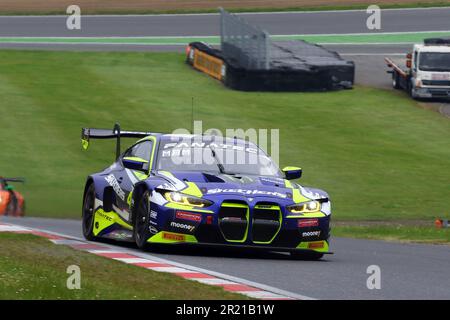 Maxime Martin - Team WRT - guida MW M4 GT3 numero 46 nel 2023 GT World Challenge Europe Sprint Cup a Brands Hatch nel maggio 2023 Foto Stock