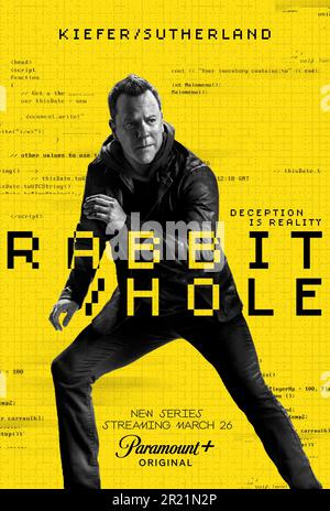 Rabbit Hole Kiefer Sutherland poster Foto Stock