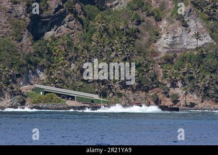 Pitcairn Island: Adamstown Bounty Bay Foto Stock