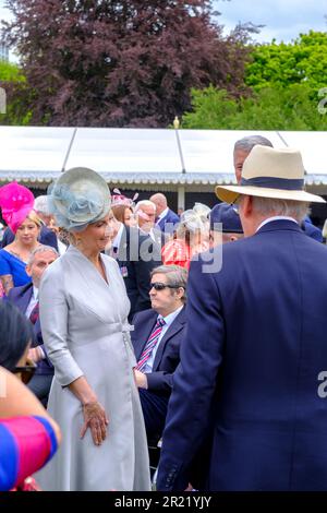 Buckingham Pavae Londo 16th maggio 2023. Il non dimenticato Garden Party Sophie Helen Rhys-Jones incontra i veterani feriti insieme ad alcune celebrità come Vanessa Phelps e Linda Lusardi. Credit: Paul Chambers/Alamy Live News Foto Stock