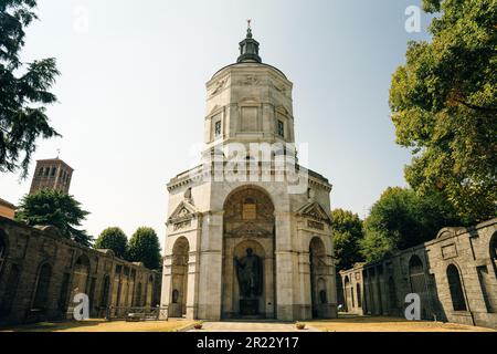 Milano, Italia - 2023 settembre Tempio della Vittoria a Milano. Foto di alta qualità Foto Stock