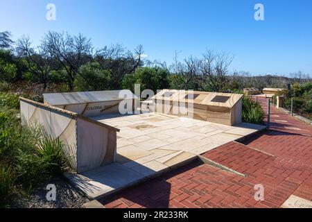 Passeggiata commemorativa dell'Australia al North Head Sanctuary di Manly, Sydney Foto Stock
